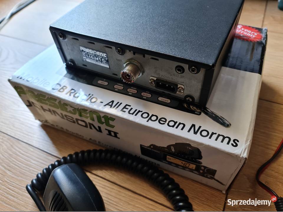 Radio CB President Johnson II ASC mazowieckie Warszawa