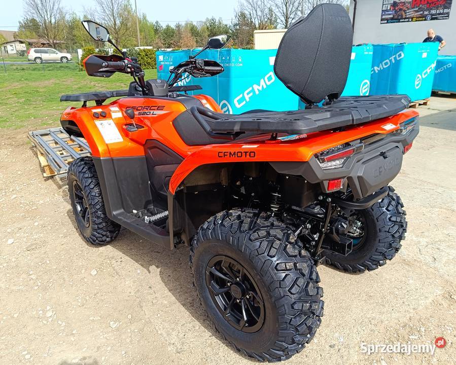CForce 520L EPS Zapraszamy Pako Racing CF Moto Brzozówka