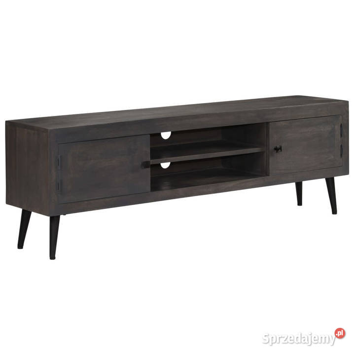 Szafka pod telewizor lite drewno mango 140 x 30 mazowieckie Warszawa