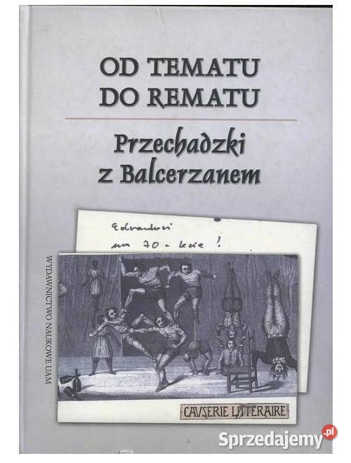 tematu do rematu Przechadzki z Balcerzanem Łódź