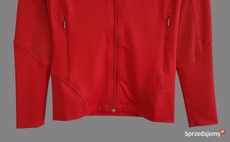 Damska sportowa bluza czerwony z długim rękawem Chrzanów