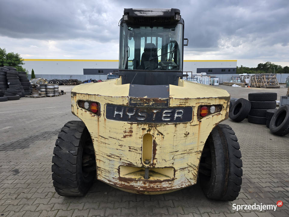 Wózek widłowy HYSTER H16XM6 udźwig 16 ton 375 m diesel Motoryzacja Rudolfowo