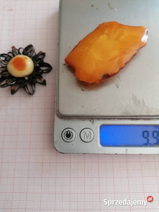 Stara Broszka Bursztyn miedź Białystok sprzedam