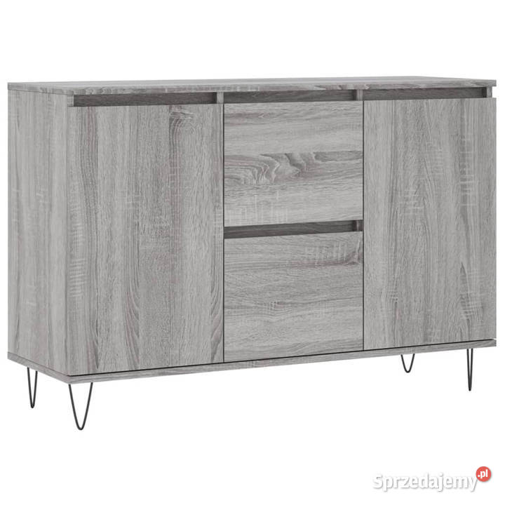 Szafka szary dąb sonoma 104x35x70 materiał Pozostałe mazowieckie Warszawa