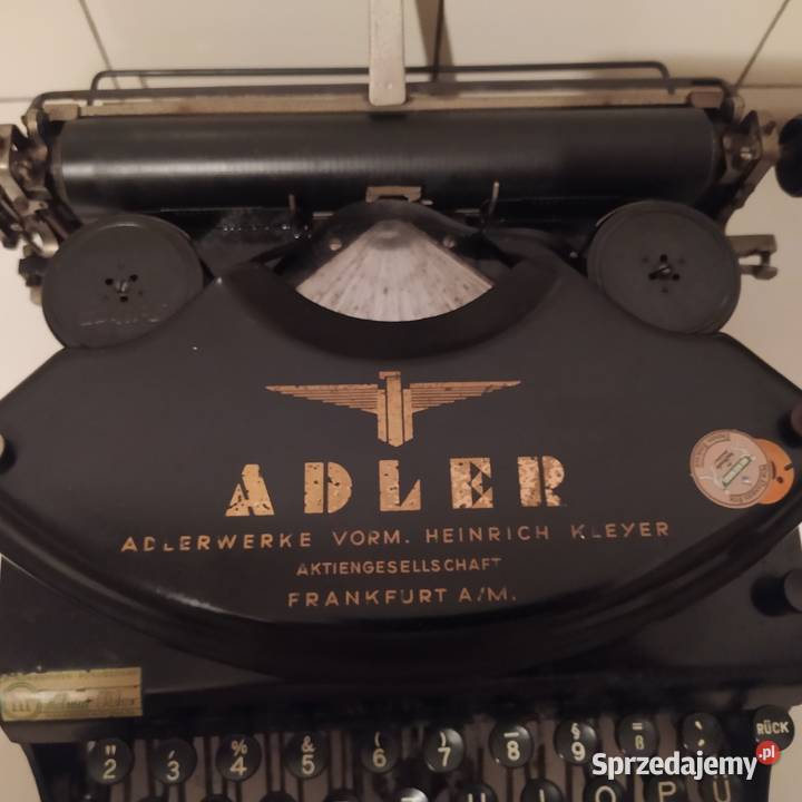 Maszyna do pisania Adler Gdańsk sprzedam