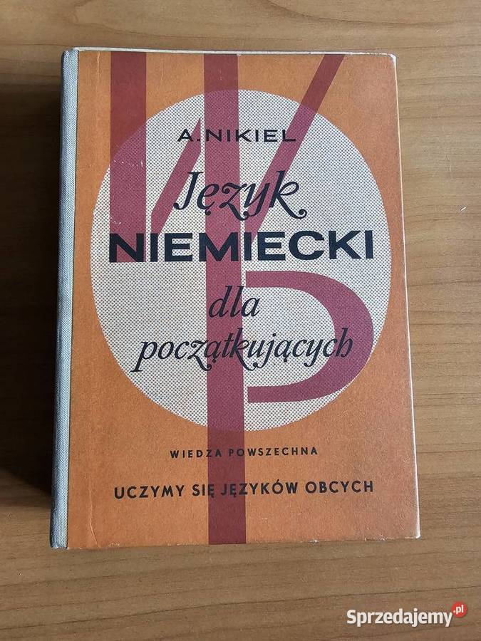 Język niemiecki początkujących Antoni Nikiel sprzedam