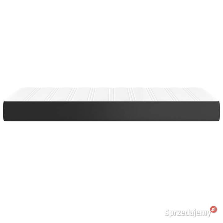 Materac kieszeniowy czarny 120x190x20 sztuczna Warszawa