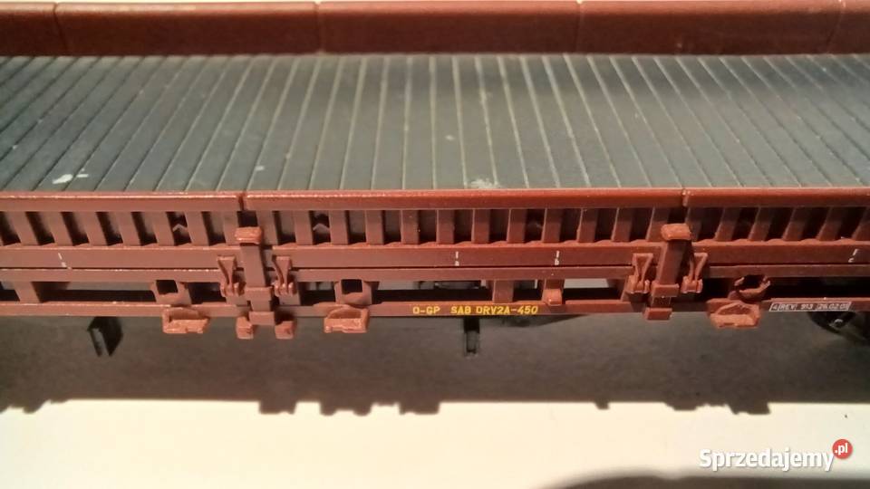 Wagon platforma 2 os H0