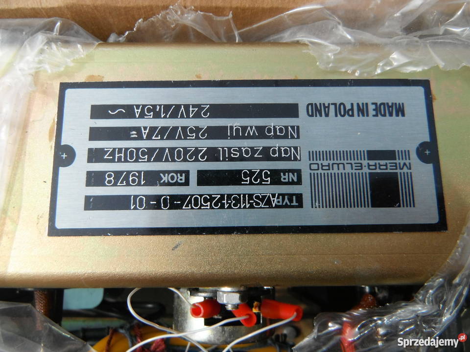 Zasilacz stabilizowany AZS113 Nowy 25V 7A 24V Chlewiska