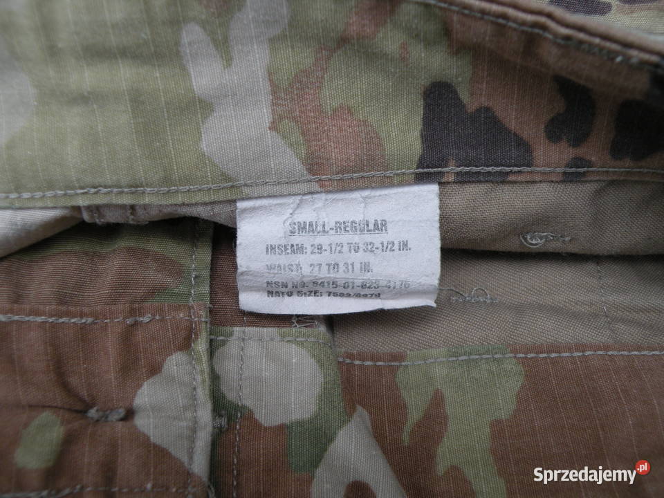 Spodnie ACU multicam ocp small short regular 2 Wrocław sprzedam