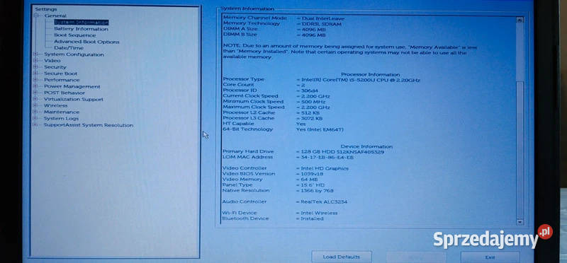 Dell latitude 3550 8gb0gb Lublin