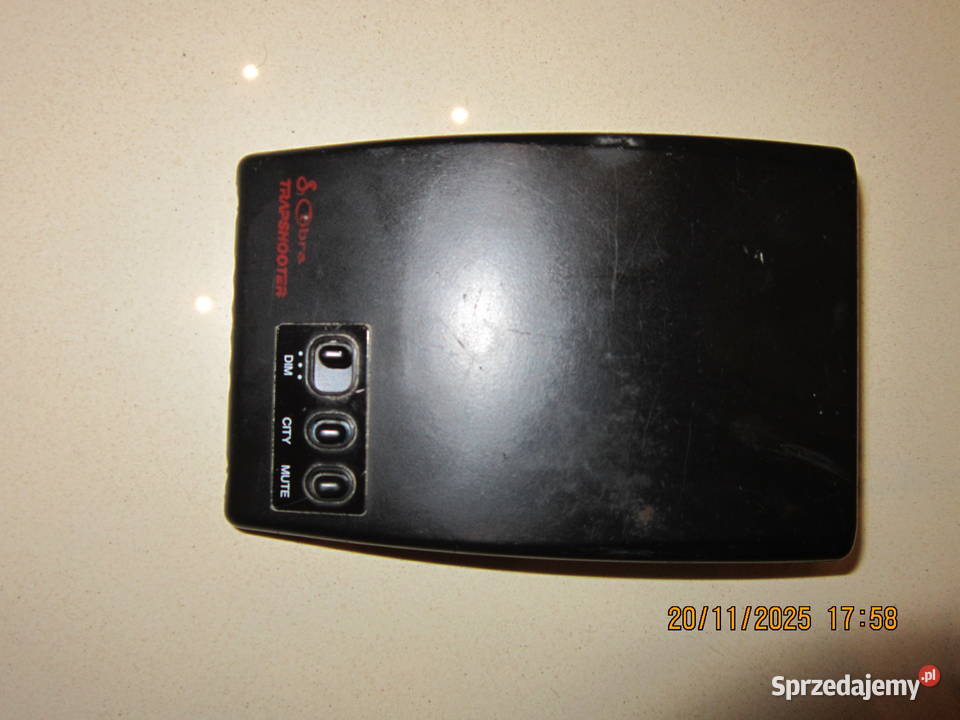 Wykrywacz radarów COBRA RD3120 Trapshooter Radar Warszawa