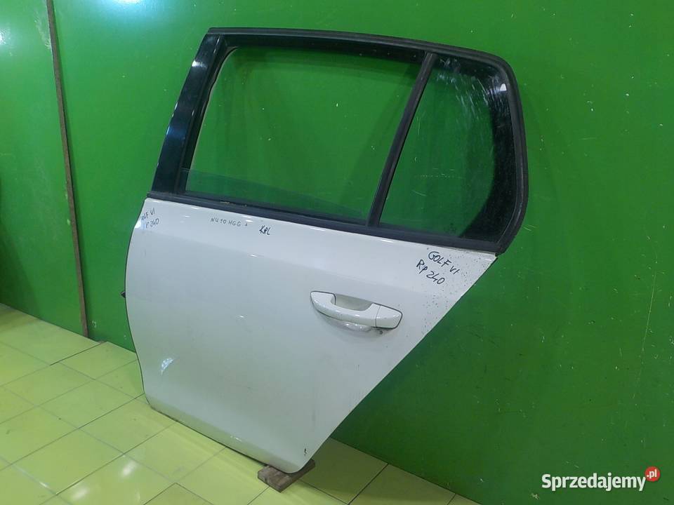 VW GOLF VI 20 TDI 10r HB 5D drzwi lewe tyl mazowieckie