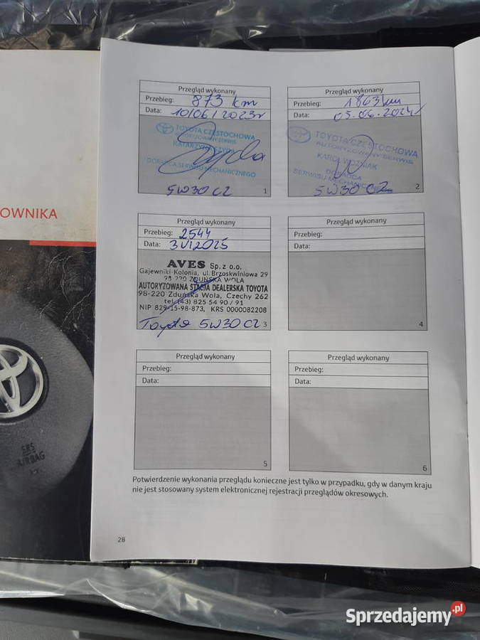 Toyota Land Cruiser salon nowy przebieg 2 750 elektrochrom. lusterka boczne łódzkie Radomsko