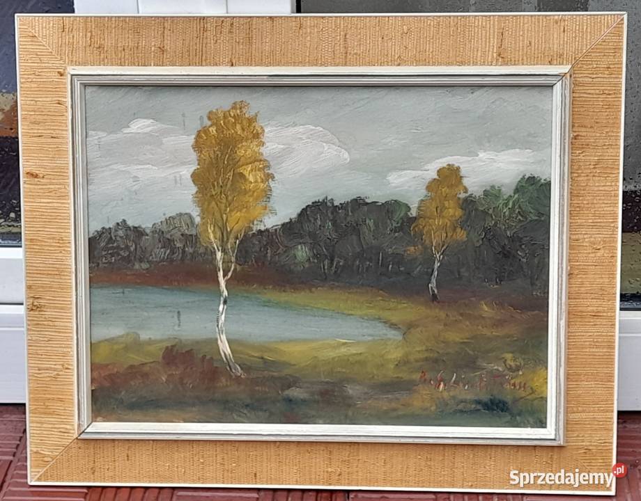 Per Gunnar Lindstrom 19091986 Antyczny obraz Iłża