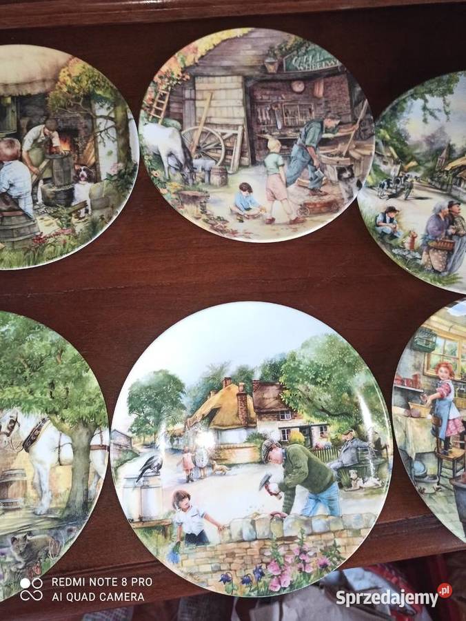 Kolekcjonerski talerz Susan Neale Royal Dulton pomorskie Gdańsk