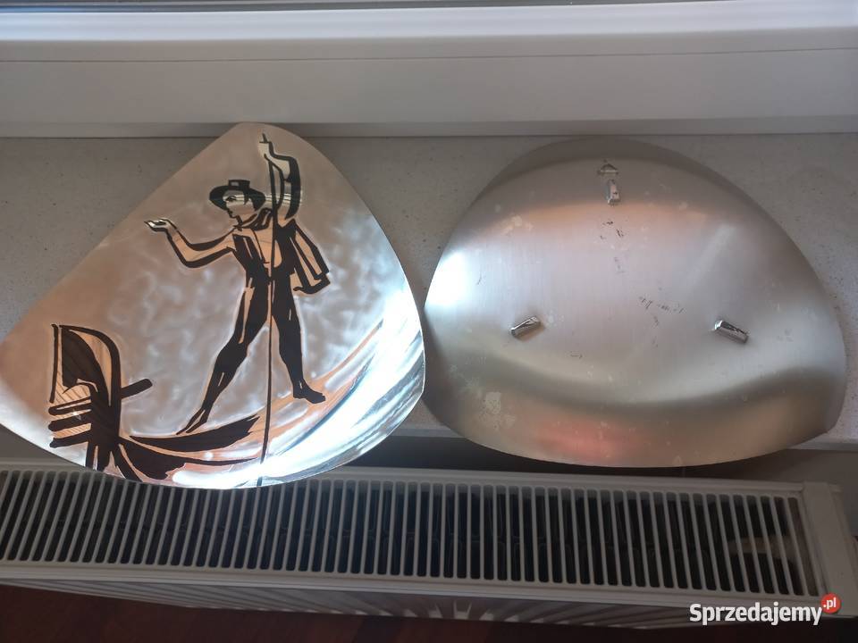 WMF talerze Art Deco metalowe 2 Gryfino
