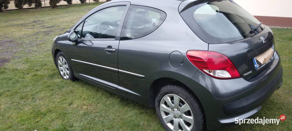 Zadbany Peugeot 207 Rok produkcji 2012 małopolskie Wola Filipowska