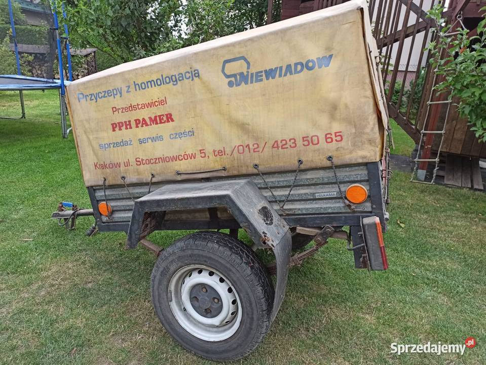 Przyczepa bagażowa z plandeką małopolskie Zabierzów