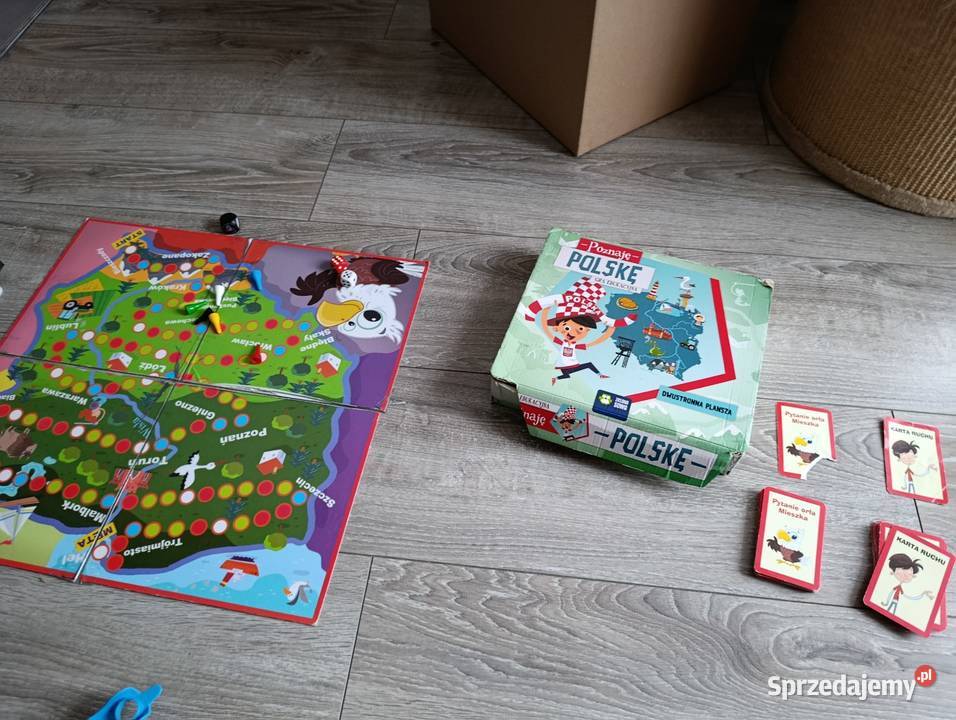 poznaj Polskę gra edukacyjna niekompletna Poznań