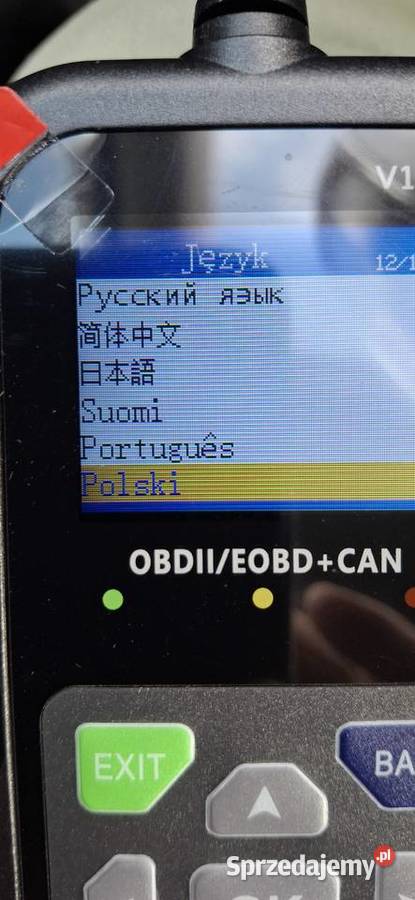 Nowy Skaner OBD2 V119 2025 Diagnostyka Usterka