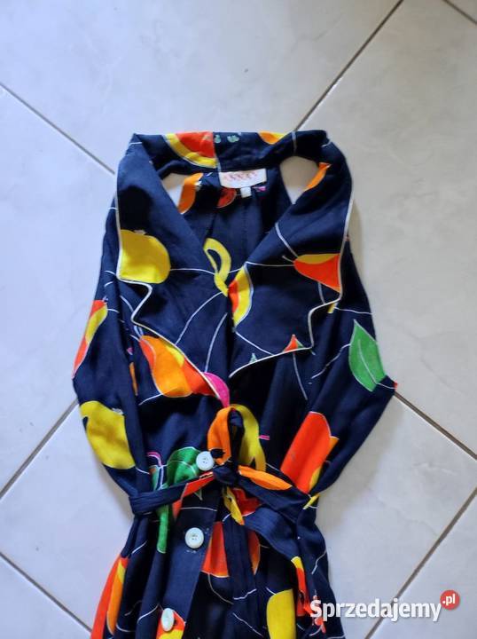 sukienka letnia pin up z bolerkiem zapinana z Kielce