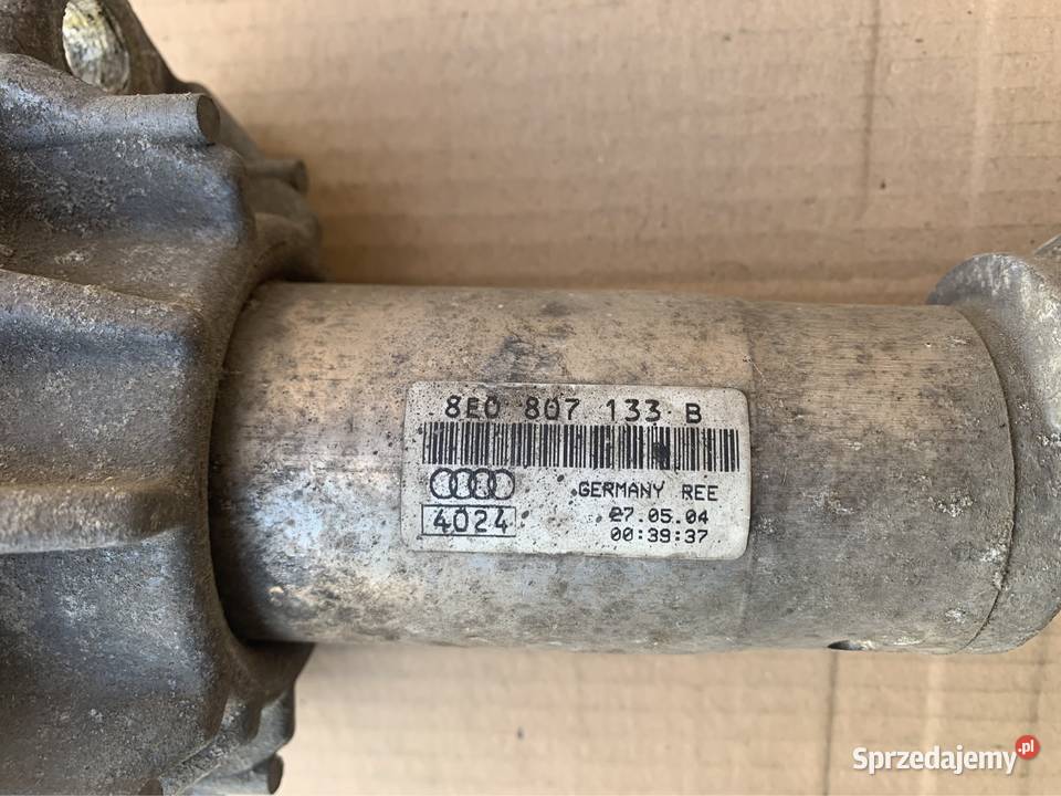 Odbój strefa zgniotu lewy 8E0807133B audi a4 b6 Szczecin sprzedam