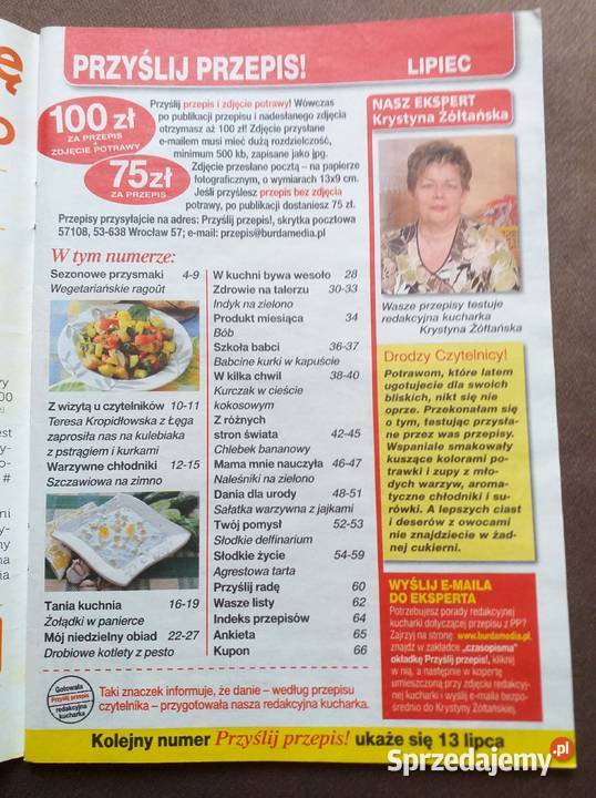 PRZYŚLIJ PRZEPIS 2011 44 M IN OGÓRKOWA lubelskie