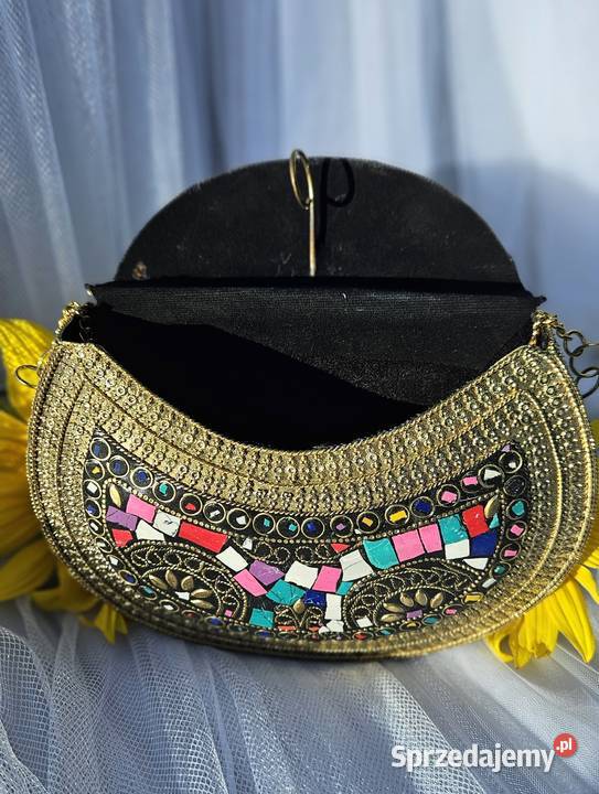 Torebka orientalna boho bohemian kopertówka
