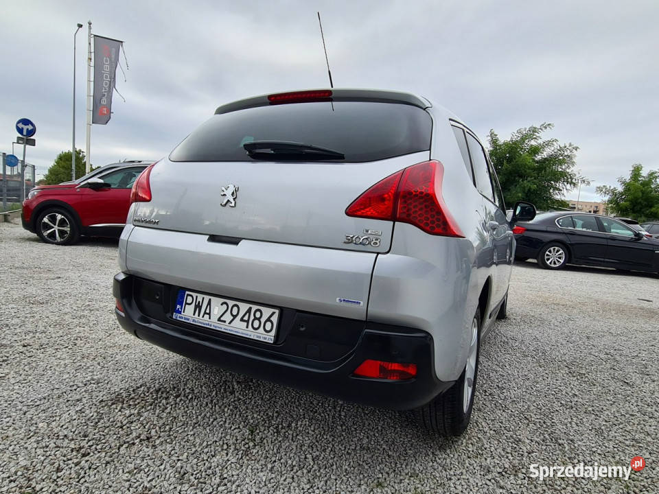 Peugeot 3008 Automat Navi PDC GripControl srebrny wielkopolskie Wągrowiec