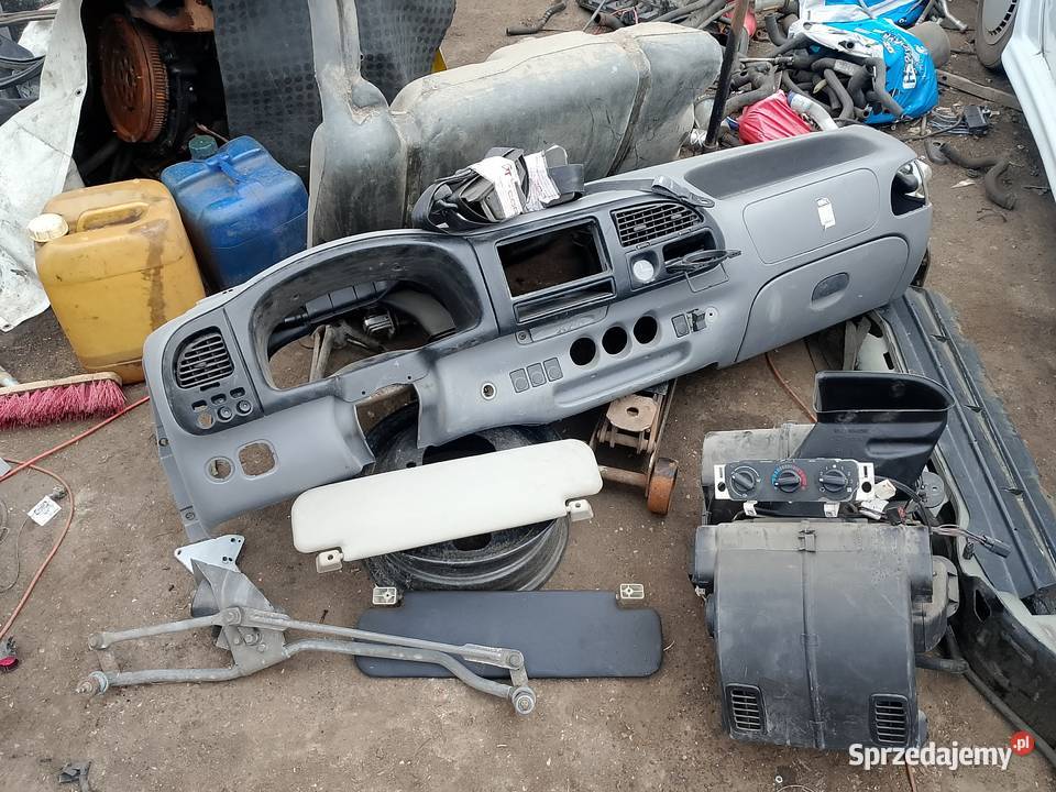 Ford Transit tapicerka plastiki dmuchawa i inne