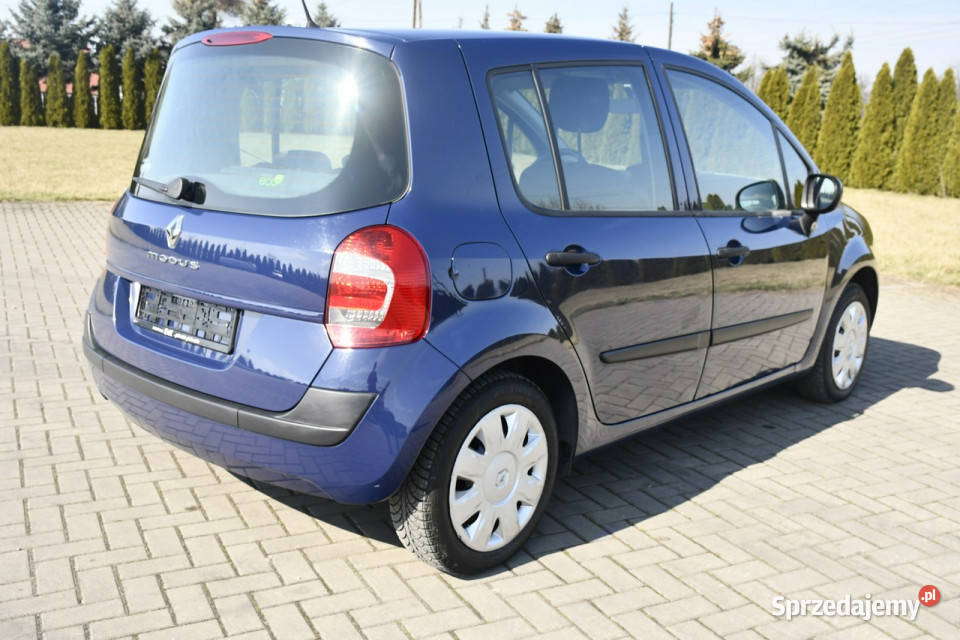 Renault Modus 12benz DUDKI11 KlimatyzacjaSerwis2 tempomat sprzedam