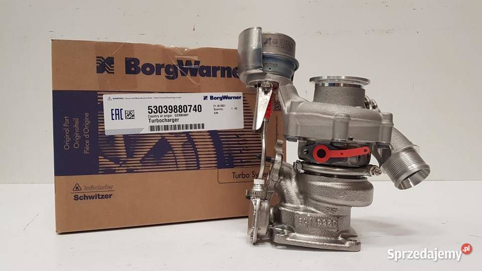 Nowa turbosprężarka BorgWarner KKK 53039880740 Siedlce