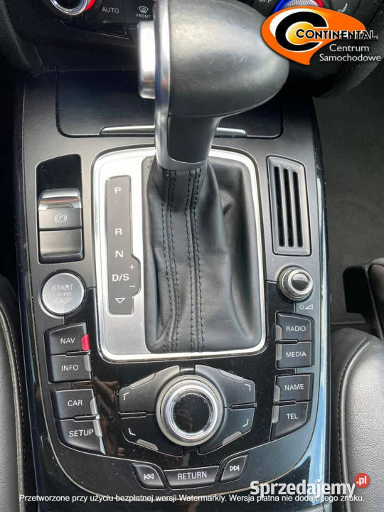 Audi A5 Coupe Skórzana tapicerkaelektfotele 8T czarny A5 śląskie Żory