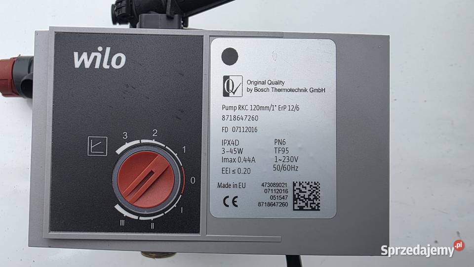 Buderus Logamax Plus GB01225K V2 pompa obiegowa Mosina