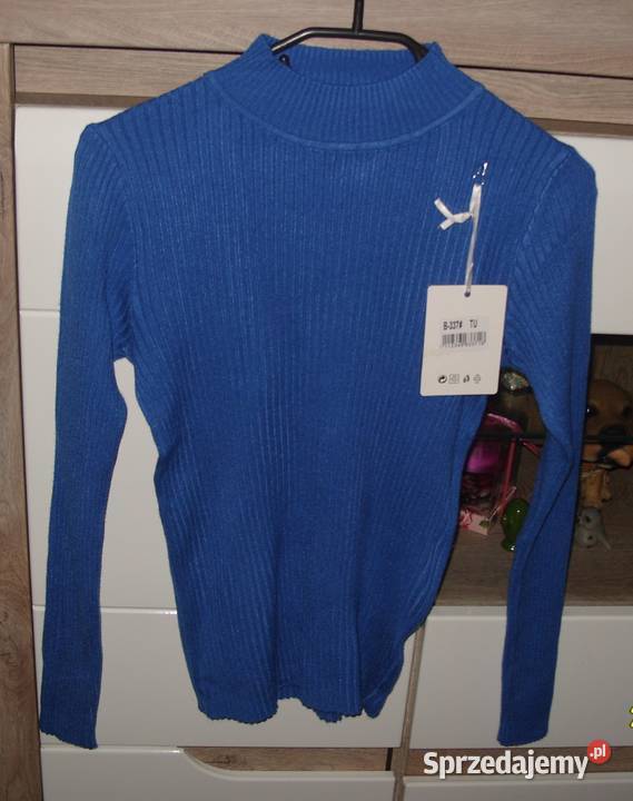 Chabrowy NOWY półgolfik MB21COLLECTION ML Swetry i golfy Rawicz