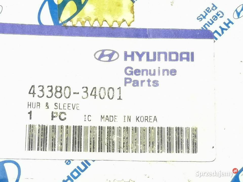 KOŁO ZĘBATE SYNHRONIZATOR 1 I 2 BIEGU HYUNDAI