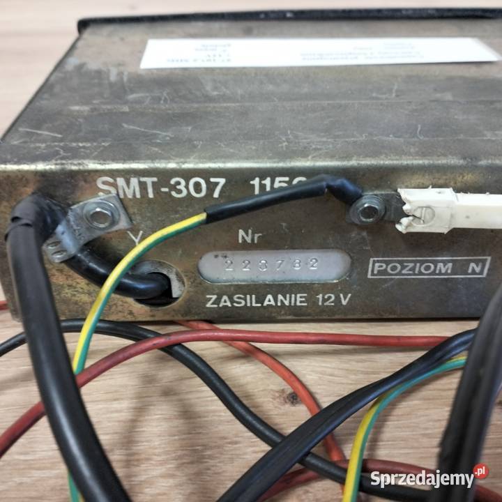 Przestrojone sprawne radio samochodowe unitra Poznań