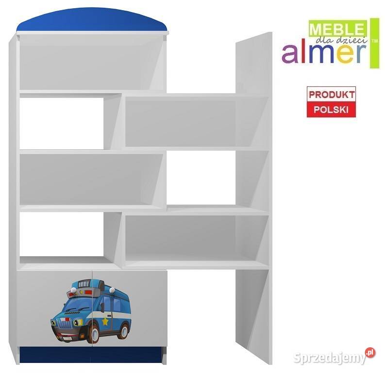 POLICJA 8 N37 regał z regulacją dziecięcy Meble sprzedam