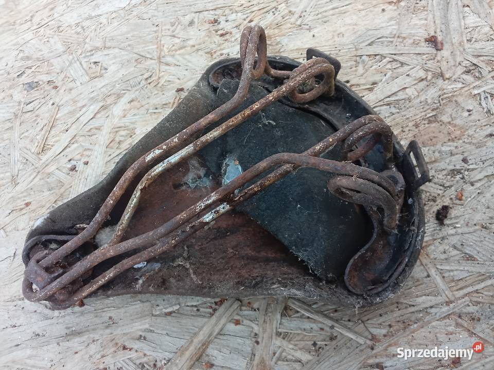 Siodełko zabytkowy rower warmińsko-mazurskie Milejewo sprzedam