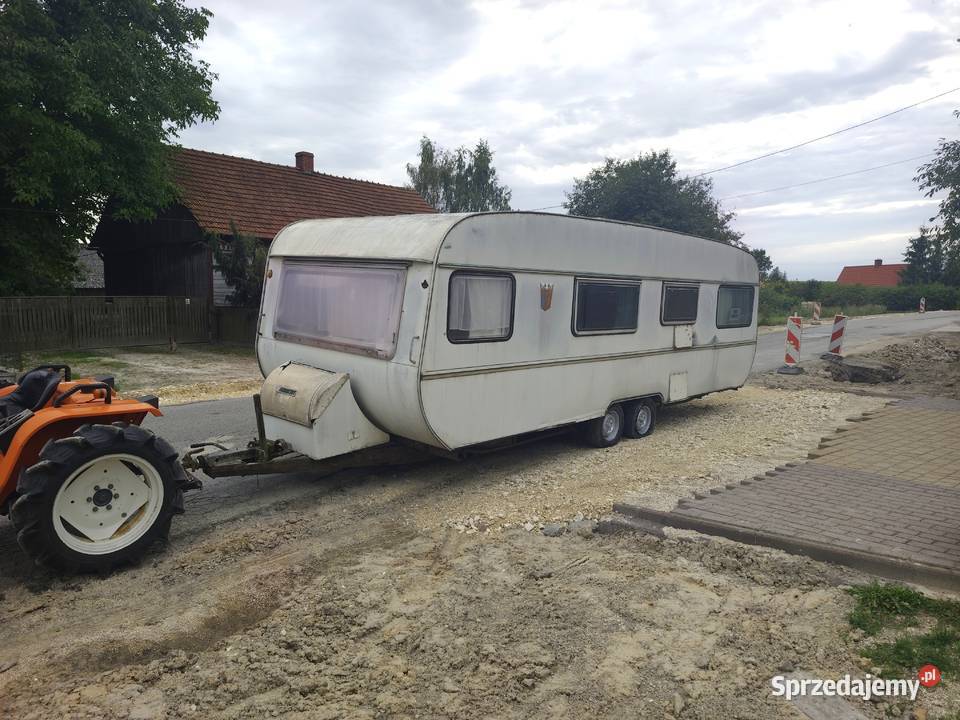 Przyczepa ERIBA 650 Stacjonarna Na działkę Wodzisław