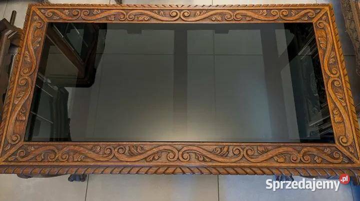 Wspaniały dębowy stolik na Iwich łapach Kraśnik