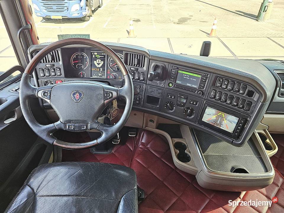 Scania R580 8X4 COMBI SPECIAL wywrotka 2016