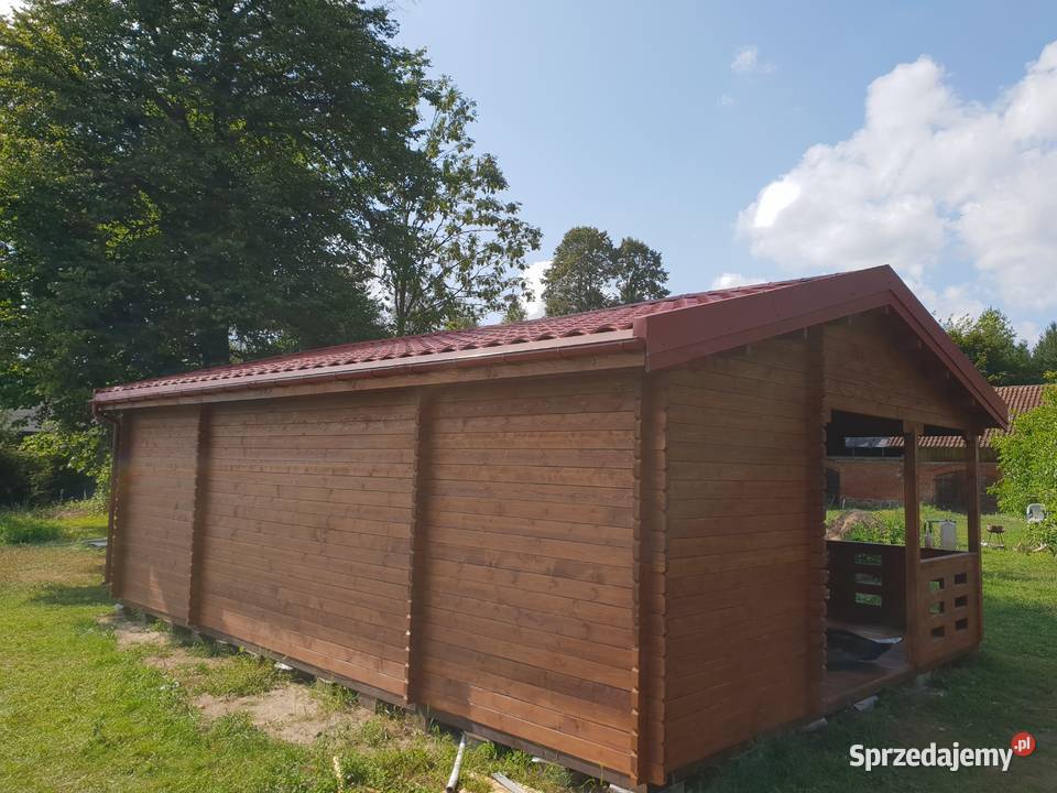 Drewniany domek letniskowy Lena II 35 7 m2 Mrągowo