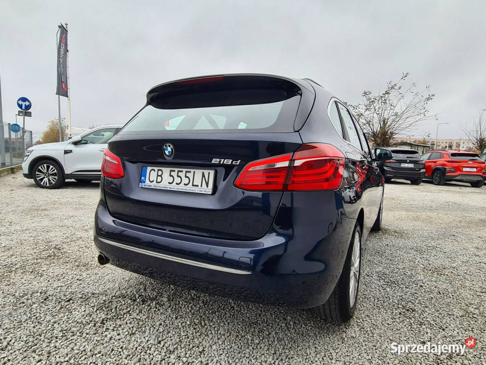 BMW 218 Salon Navi Skóra Grzane Fotele Xenon Rok produkcji 2016 BMW Wągrowiec sprzedam