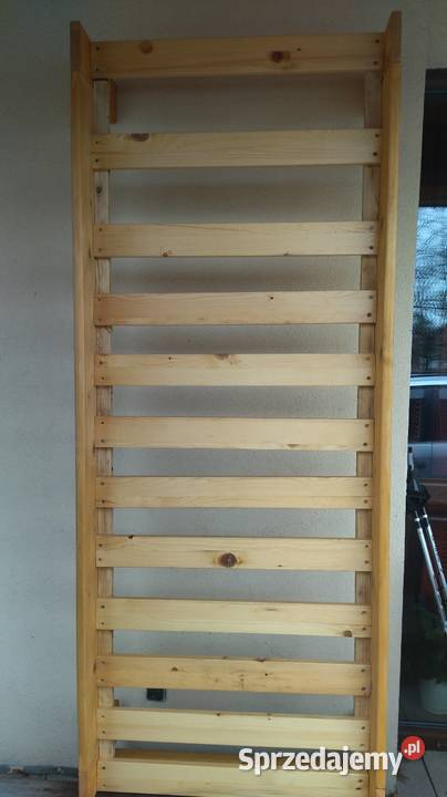 Rama łóżka drewniana używana solidna Łóżka Bielsko-Biała