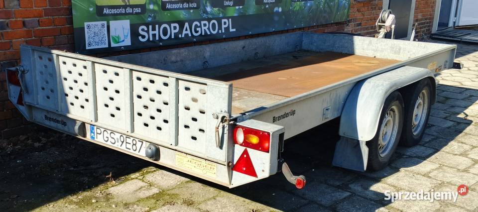 Przyczepa Brenderup DMC 2500 4mx18m Krzemieniewo