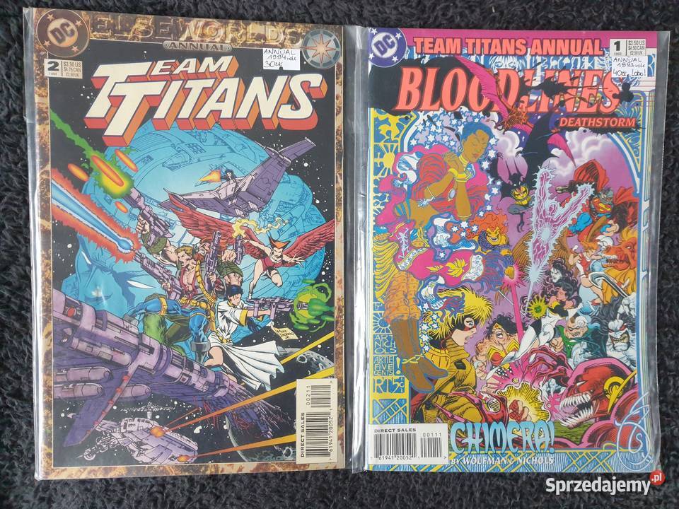 Team Titans Annual 2 komiksy DC USA 19931994 Gdynia