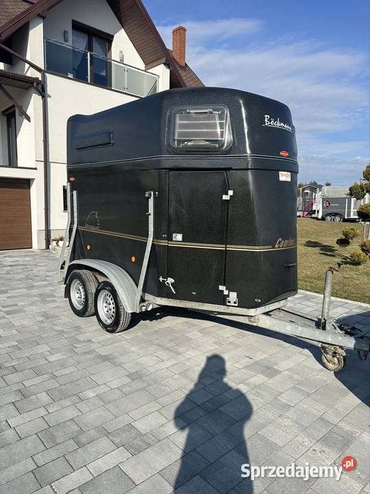 Przyczepa 2 konna Bockmann siodlarnia Mokra