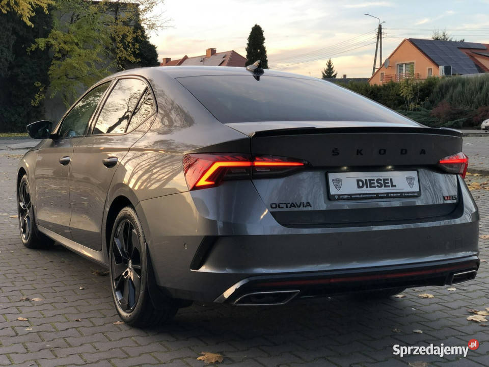koda Octavia IV RS 2023 20 TDI 200 Automat Full pełny VAT Wijewo